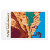 Tonto Natural Bridge State Park Arizona  Magneet (Horizontaal)