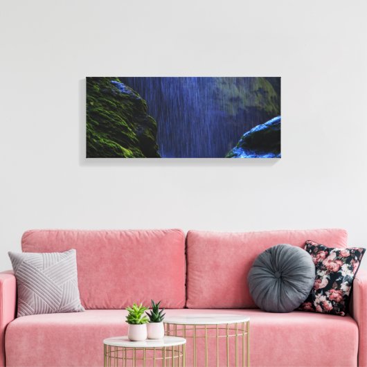tonto natuurlijke brug waterfall canvas (Insitu (Woonkamer))