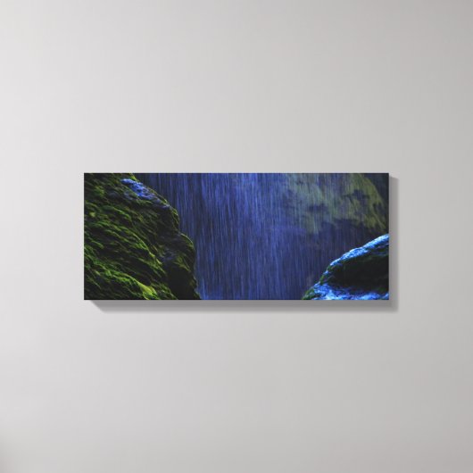 tonto natuurlijke brug waterfall canvas afdruk (Voorkant)