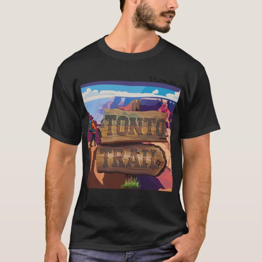 Tonto Trail Grand Canyon Wandelen T-shirt (Voorkant)