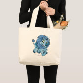 Tonu Blue Grote Tote Bag (Voorkant (product))