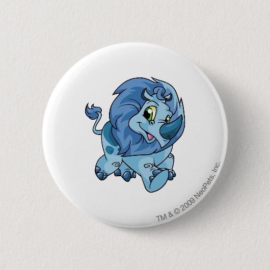 Tonu Blue Ronde Button 5,7 Cm (Voorkant)