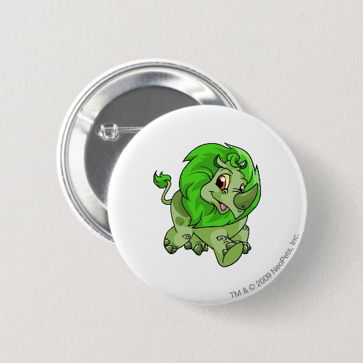 Tonu Green Ronde Button 5,7 Cm (Voorkant /achterkant)
