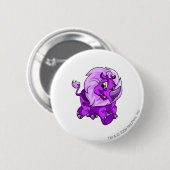 Tonu Paars Ronde Button 5,7 Cm (Voorkant /achterkant)