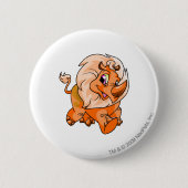 Tonu Sinaasappel Ronde Button 5,7 Cm (Voorkant)