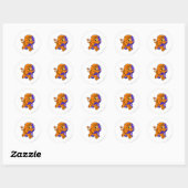 Tonu Split Ronde Sticker (Vel)