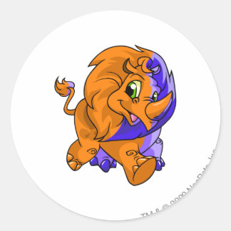 Tonu Split Ronde Sticker