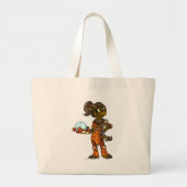 Tonu Tyrannia Player Grote Tote Bag (Voorkant)