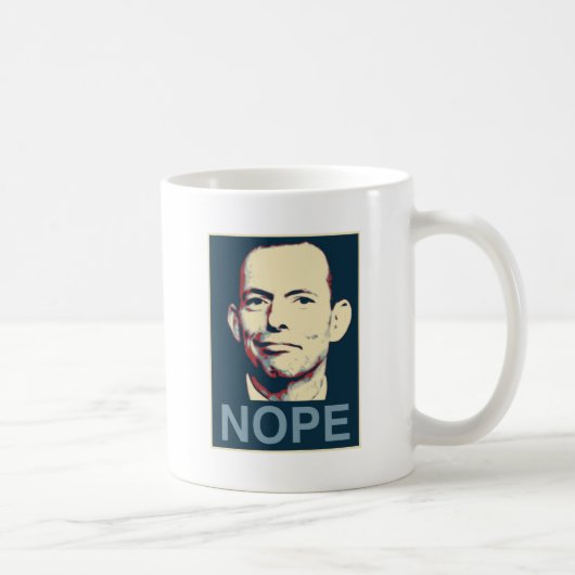 Tony Abbott Koffiemok (Rechts)