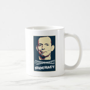 Tony Abbott - verdediger van de Australische idioc Koffiemok