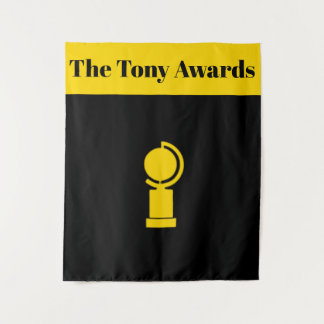 Tony Awards Party Playbill Style Achtergrond Wandkleed