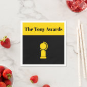 Tony Awards Playbill geïnspireerd servetten (Insitu)