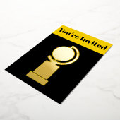 Tony Awards Playbill Inspiratie Uitnodiging (Gedraaid)