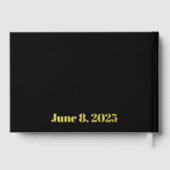 Tony Awards stijl Autograph gastenboek (Achterkant)