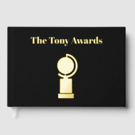 Tony Awards stijl Autograph gastenboek