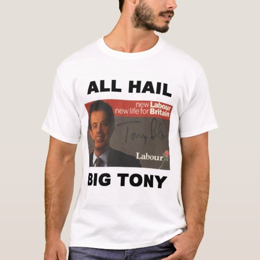 Tony Blair T-shirt (Voorkant)