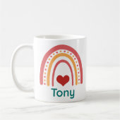 Tony Boho Rainbow Koffiemok (Links)