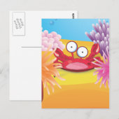 Tony de Krab Briefkaart (Voorkant / Achterkant)