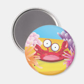 Tony de Krab Magneet (Voorkant / Achterkant)