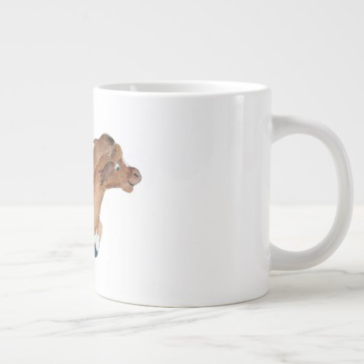 Tony de pony mok van de shetland waterverf (Rechts)