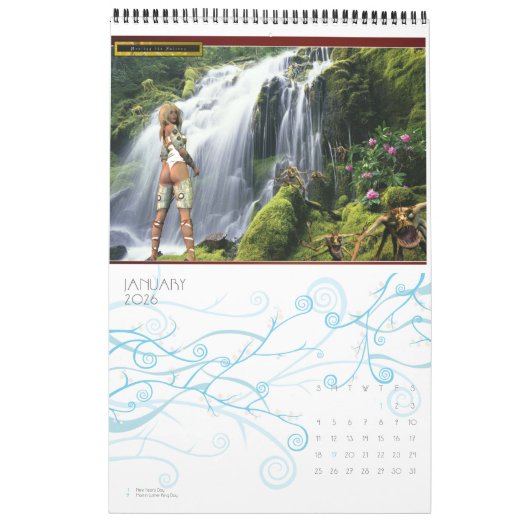 Tony Diana: Digitale diva's Kalender (Jan 2026)