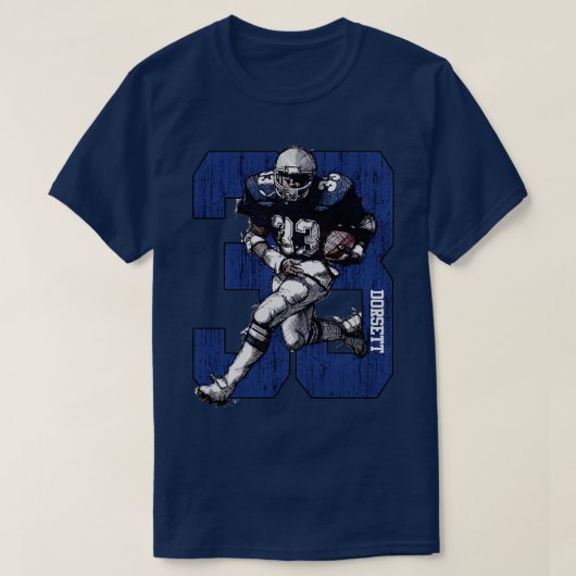 Tony Dorsett Dallas 33 TShirt 1 (Design voorkant)
