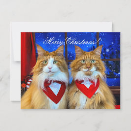 Tony en Teddy Christmas Kaart Notitiekaartje