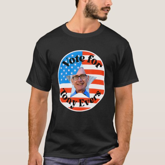 Tony Evers for Wisconsin Governor 2022 Campaign Vi T-shirt (Voorkant)
