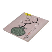 tony fernandes is een oogst maan 1 tegeltje (Zijkant)