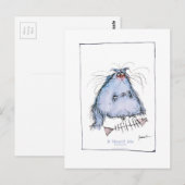 tony fernandes ' ' is het niet aan mij ' kattencar briefkaart (Voorkant / Achterkant)