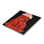 tony fernandes ' s aardbei jello rat tegeltje (Zijkant)