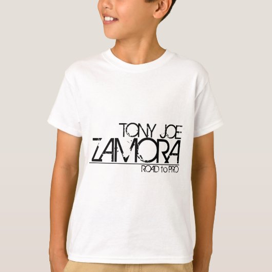 TONY JOE ZAMORA - WEG NAAR PRO T-SHIRT (Voorkant)