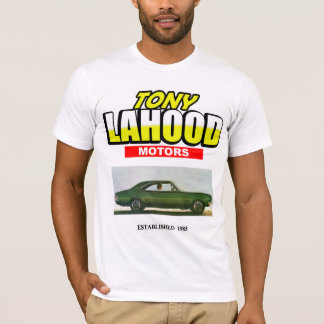 Tony Lahood Motors shirt