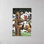 Tony Millionaire Singing Birds Canvas Art Print (Voorkant)