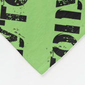 Tony, Orphan Black karakter, blokletters patroon Fleece Deken (Hoek)