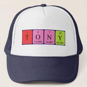 Tony periodiek lijstnaam pet