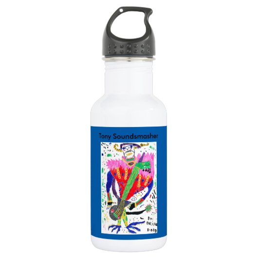 Tony Soundsmasher Waterfles (Voorkant)