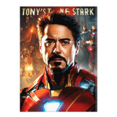 Tony Stark Foto Afdruk (Voorkant)
