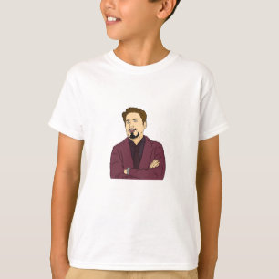 Tony Stark- Omarm het Genie, Stijl & Heldendom T-shirt