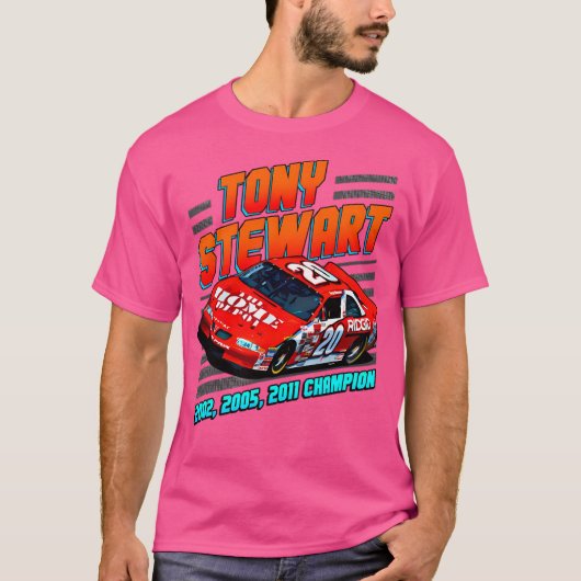  Tony Stewart 20 Legend T-shirt (Voorkant)