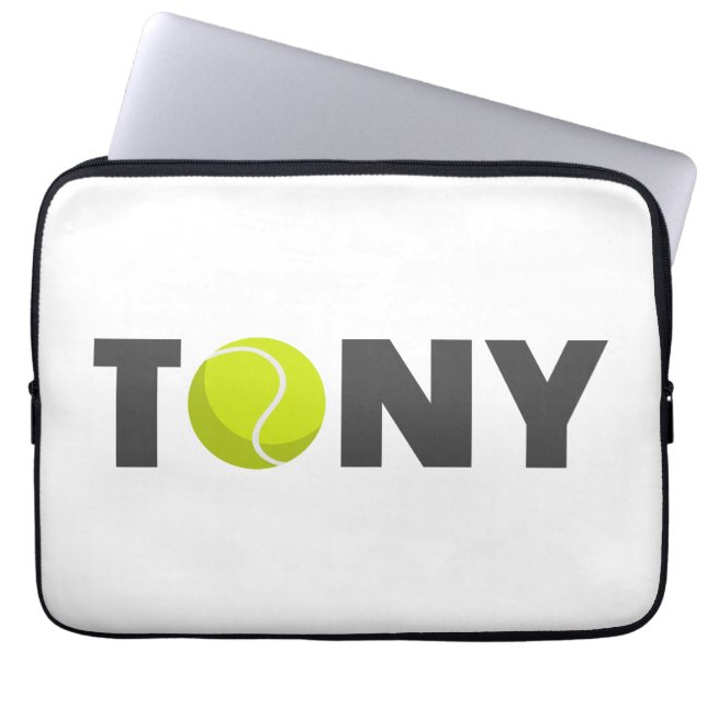 Tony Tennis Laptop Sleeve (Voorkant)