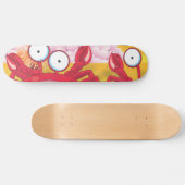 Tony the Crab Persoonlijk Skateboard (Horizontaal)
