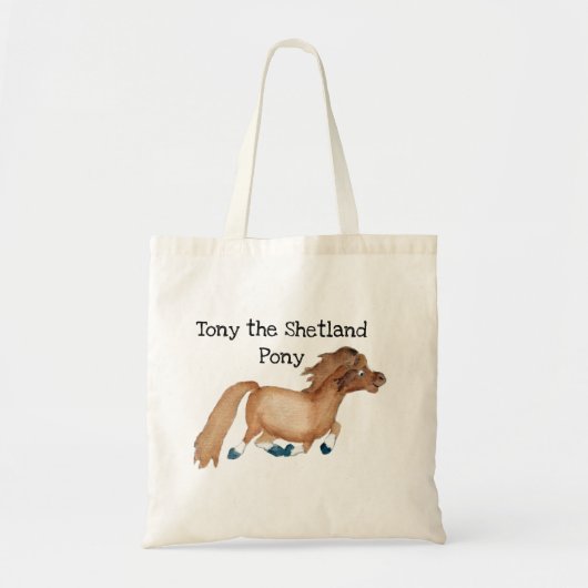 Tony the Shetland Pony Tas (Voorkant)