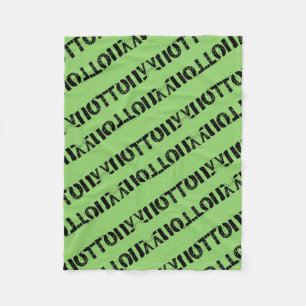 Tony uit de patroonblokletter van de orphan Black Fleece Deken