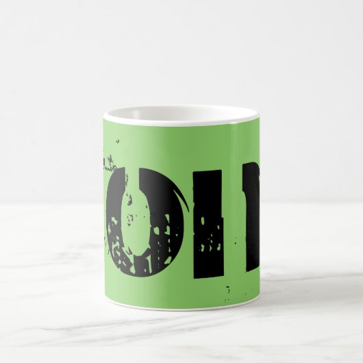 Tony uit Orphan Black, blokletters, groot Koffiemok (Center)