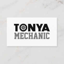 Tonya Mechanic Visitekaartje