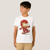 Tony's eerste skateboardles t-shirt (Voorkant volledig)