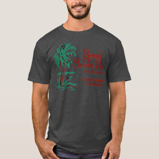 Tonys op de Pier Redondo Beach Retro Mid Century T-shirt