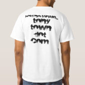 TonyTown.com: Sad Tony T-shirt (Achterkant)