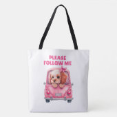 Too Bag Please follow me Tote Bag (Voorkant)